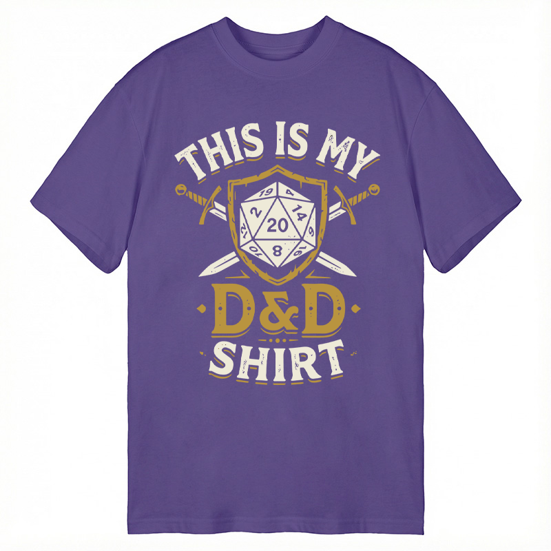 Tokyocanvas This Is My D&D shirt Classic T-Shirt