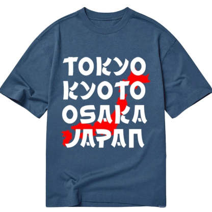Tokyocanvas Tokyo Kyoto Osaka Japan On Classic T-Shirt
