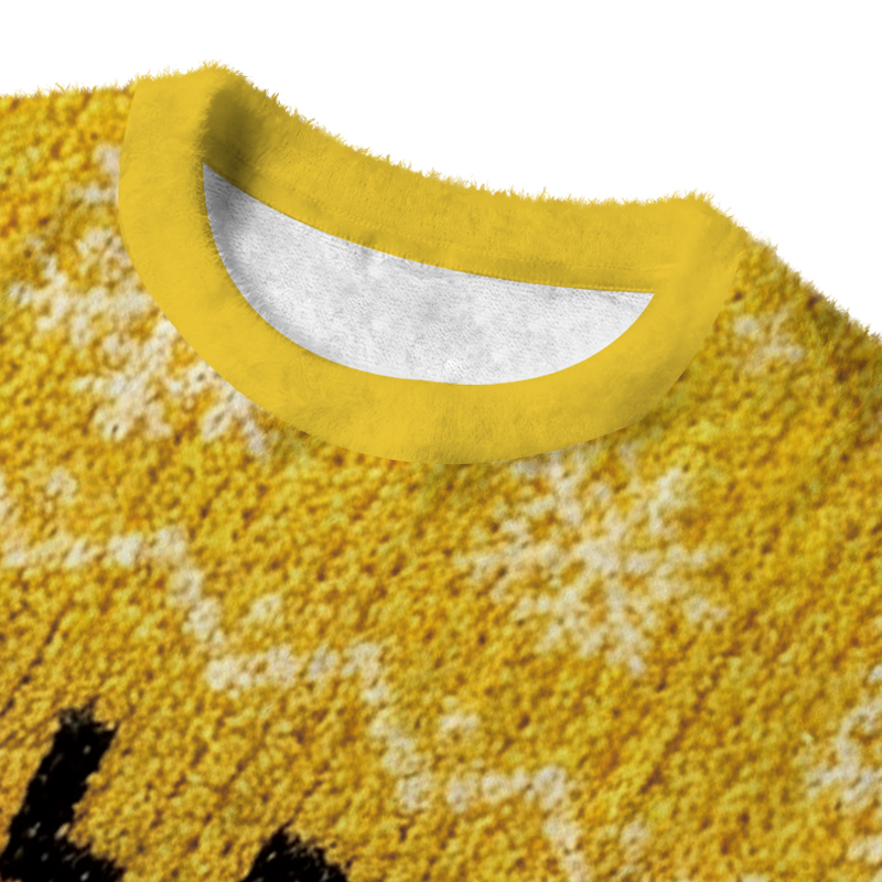 Tokyocanvas Bead Tug O War Champion Funny Fuzzy Christmas Ugly Sweatshirt