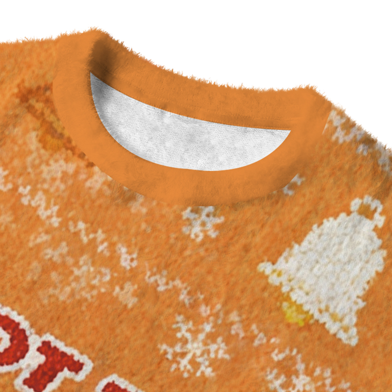 Tokyocanvas I Got That Dog In Me Fuzzy Christmas Ugly Sweatshirt