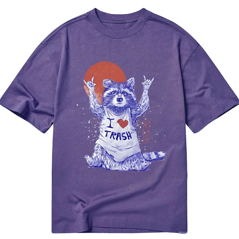 Tokyocanvas I love Trash Classic T-Shirt
