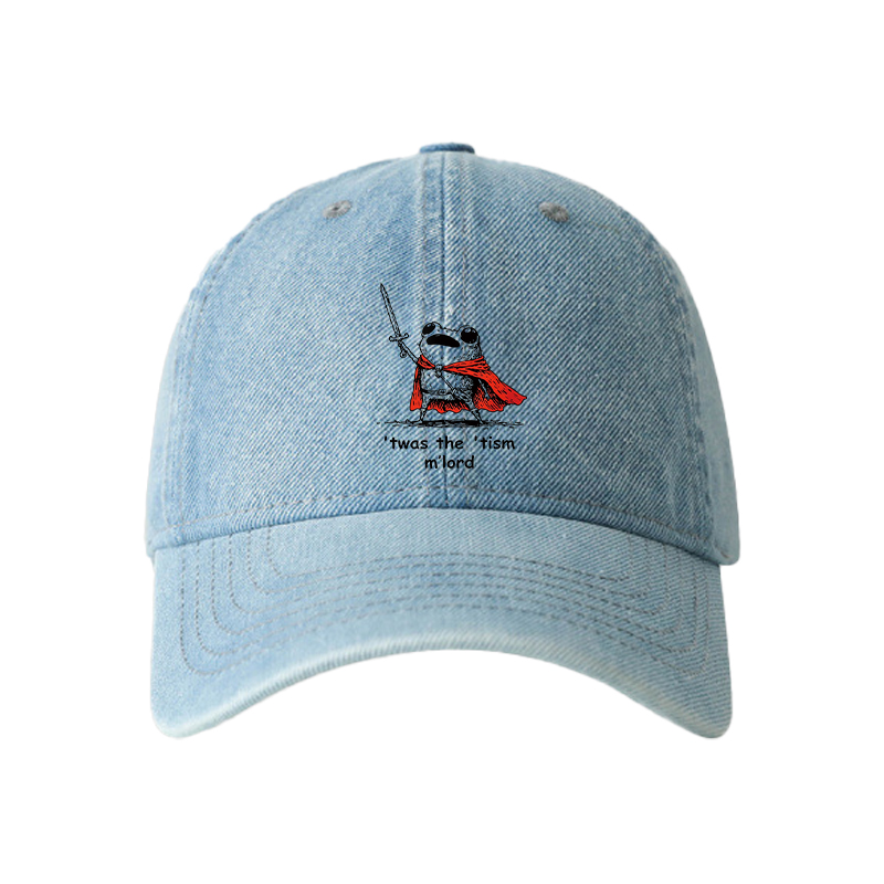 Tokyocanvas Twas The Tism M Lord Meme Denim Cap