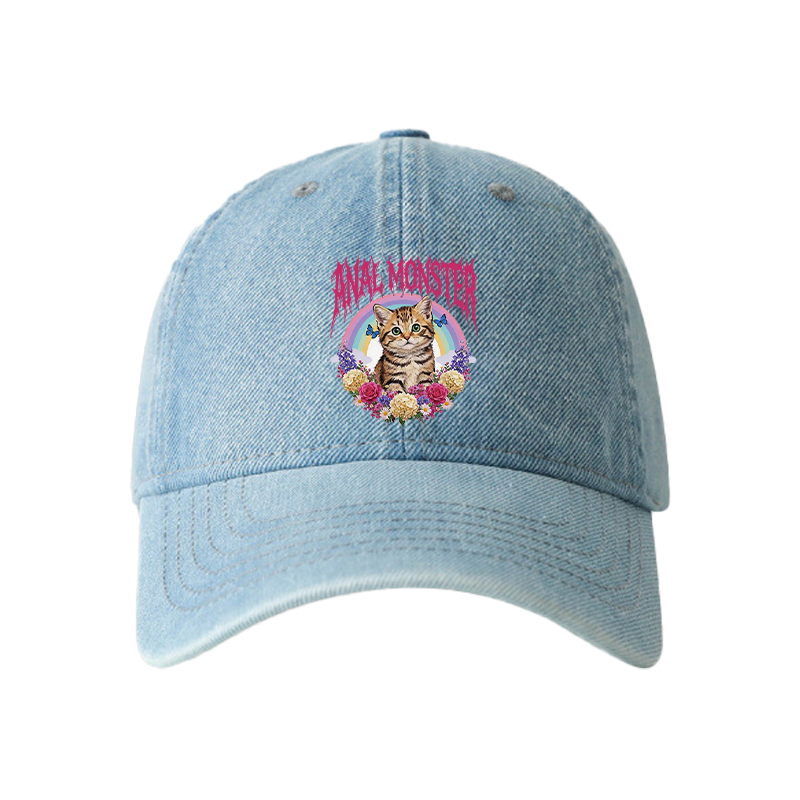 Tokyocanvas Anal Monster Cat Denim Cap