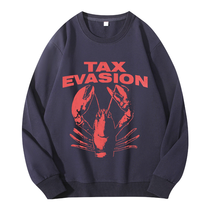 Tokyocanvas Tax Evasion Lobster Classic Sweatshirt