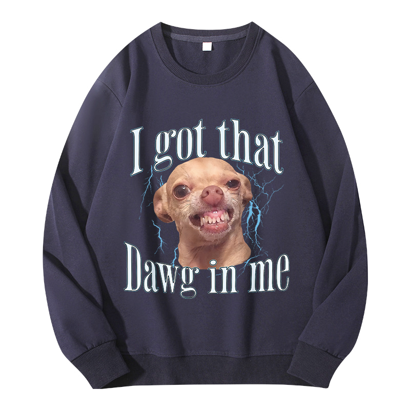 Tokyocanvas Chihuahua Funny Meme Classic Sweatshirt