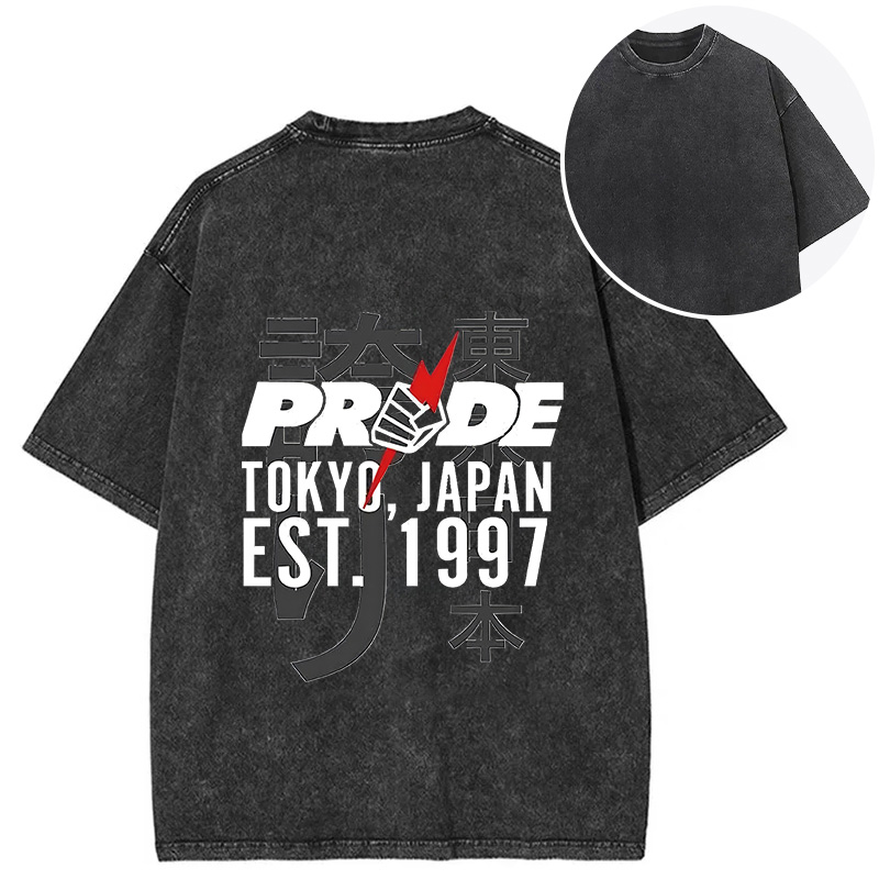 Tokyocanvas Pride FC Tokyo Japan Back Washed T-Shirt