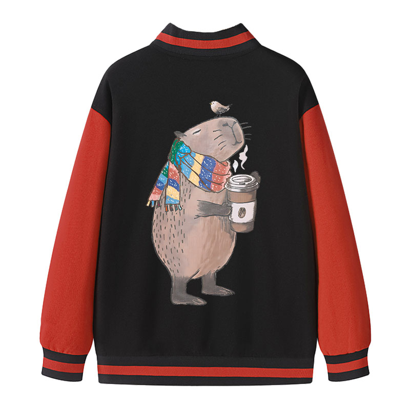 Tokyocanvas Coffeebara Varsity Jacket