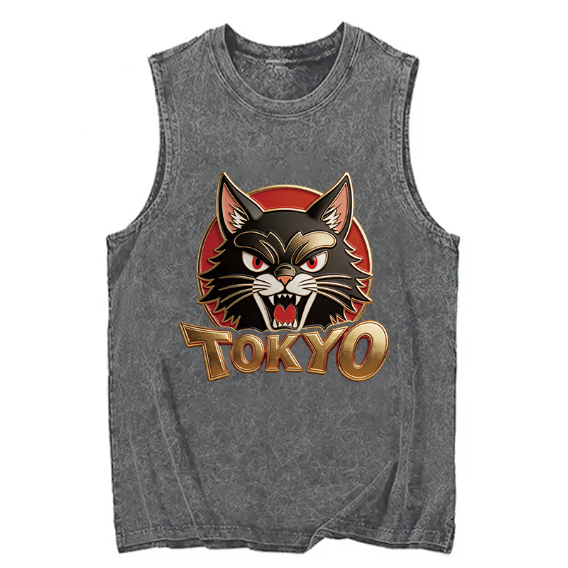 Tokyocanvas Happy 2nd Anniversary! Washed Tank