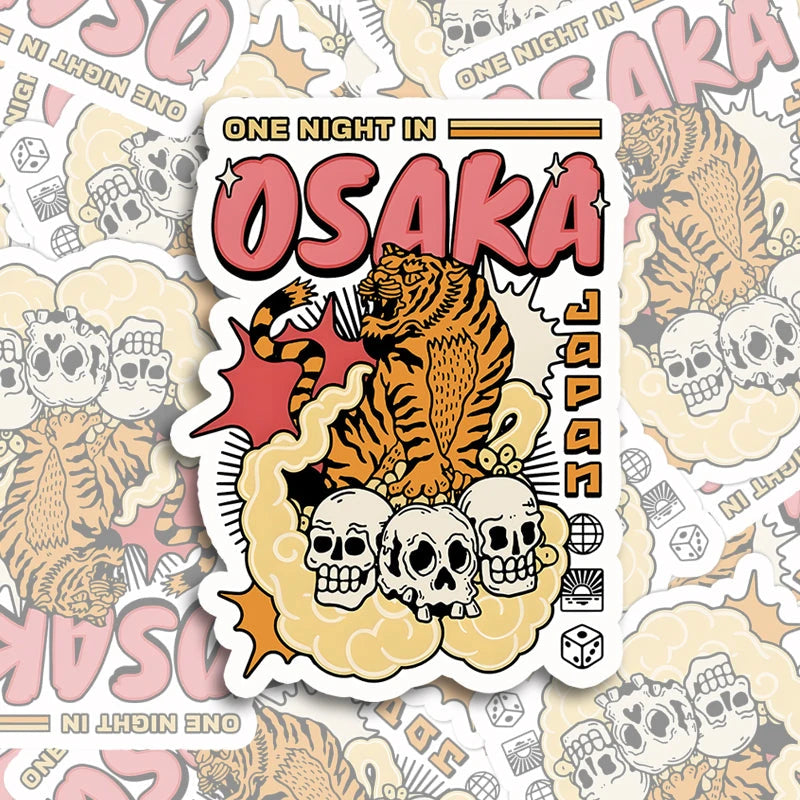 Tokyocanvas Osaka Tiger Sticker