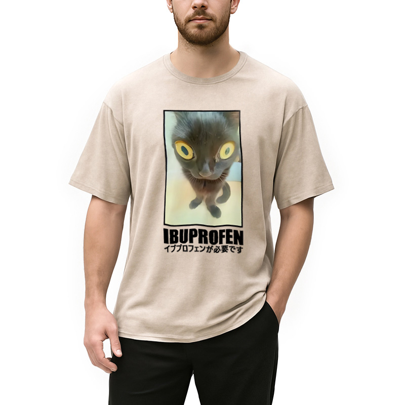 Tokyocanvas Need Ibuprofen Vintage Washed T-Shirt