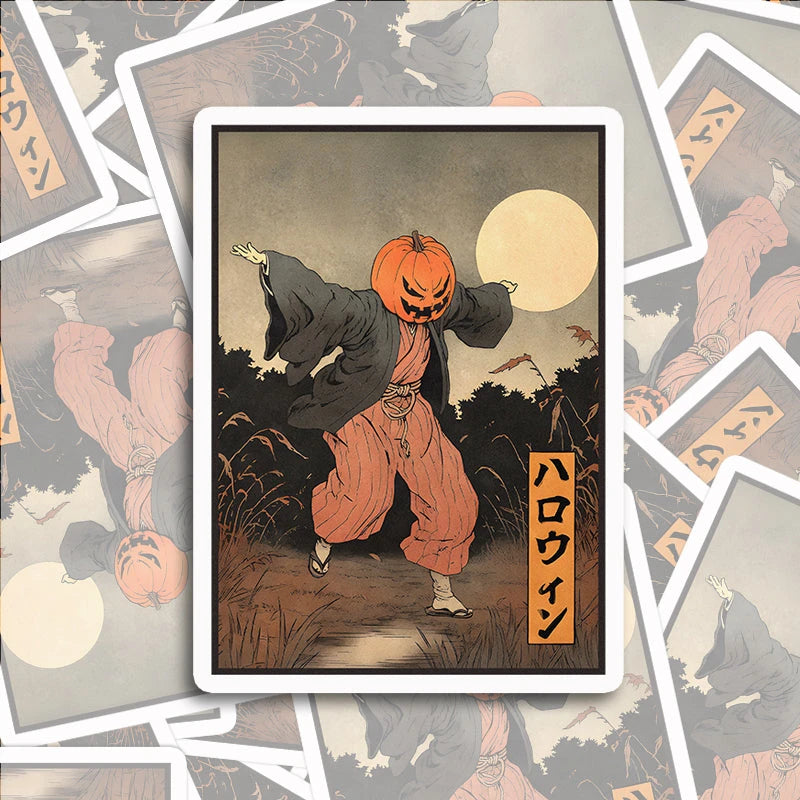 Tokyocanvas Japanese Pumpkin Monster Sticker