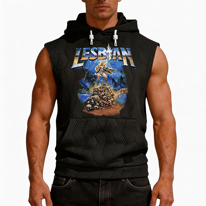 Tokyocanvas Lesbian Warrior Hooded Tank