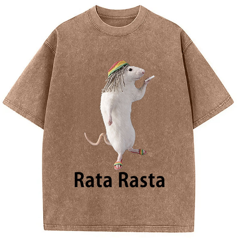 Tokyocanvas Rata Rasta Washed T-Shirt