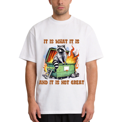 Tokyocanvas It is What Not Great Raccoon Meme Classic T-Shirt