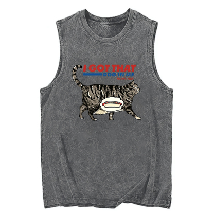 Tokyocanvas I Got That Dog In Me Japan Washed Tank