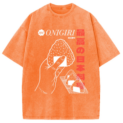 Tokyocanvas Top Japanese Cuisine Washed T-Shirt