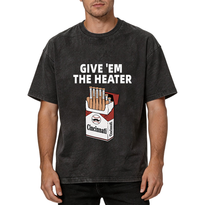 Tokyocanvas Give Them The Heater Washed T-Shirt