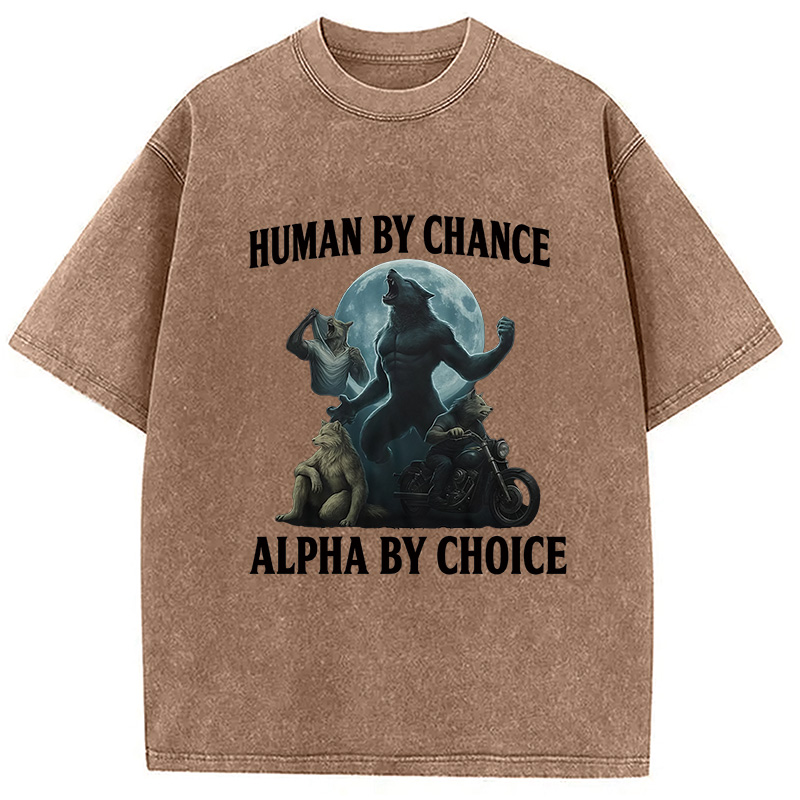 Tokyocanvas Human by Chance Washed T-Shirt
