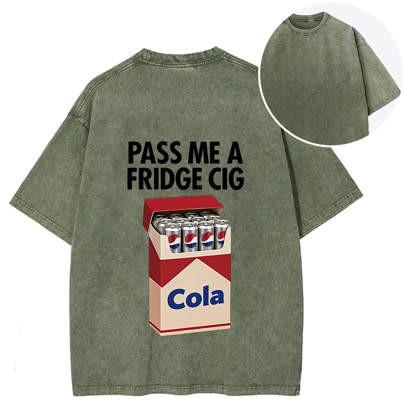 Tokyocanvas I Need A Diet Pepsi Back Washed T-Shirt