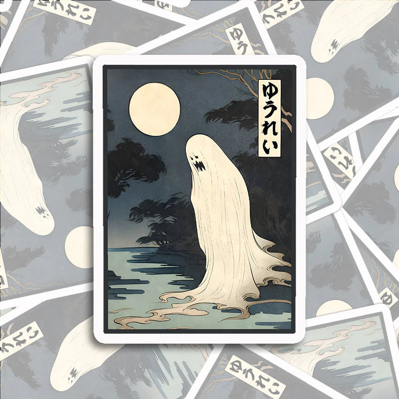 Tokyocanvas Creepy Japanese Ghost Sticker