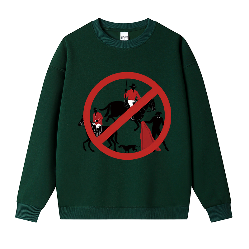 Tokyocanvas Ban Bloodsports Fleece Lined Sweatshirt