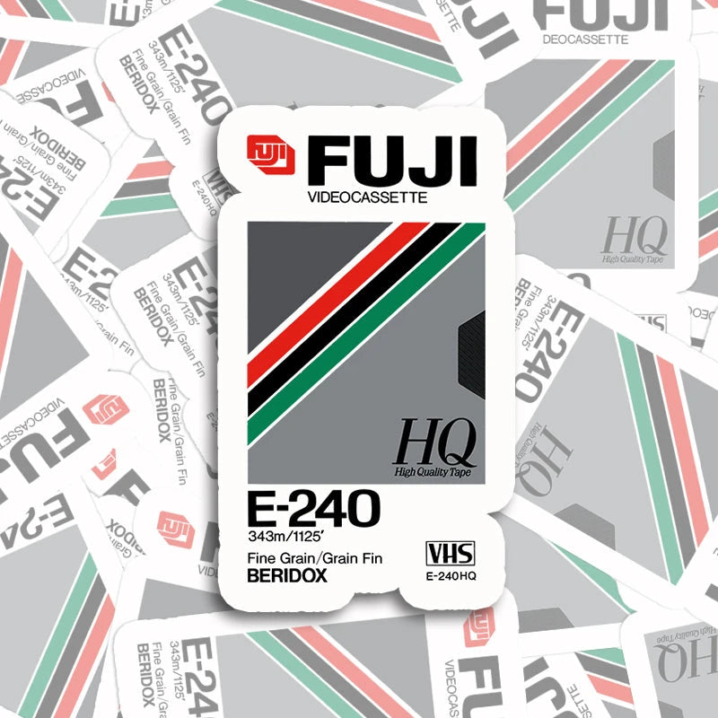 Tokyocanvas Retro VHS Tape Vaporwave Aesthetic Essential Sticker