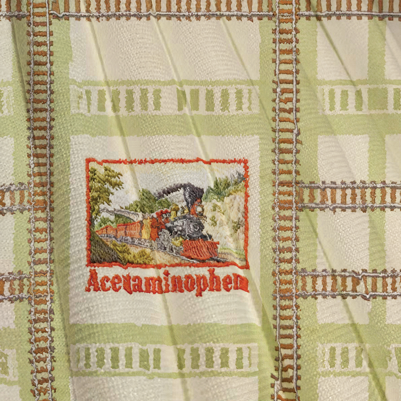 Tokyocanvas Acetaminophen Funny Meme Casual Ugly Sweatshirt