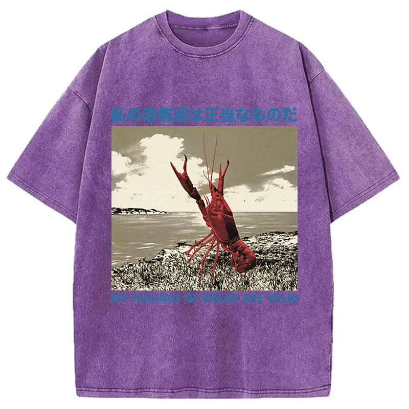 Tokyocanvas Japanese Crawfish Washed T-Shirt