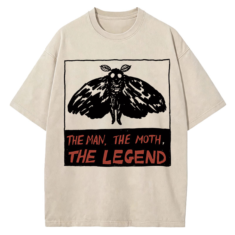 Tokyocanvas The Man The Moth The Legend Washed T-Shirt