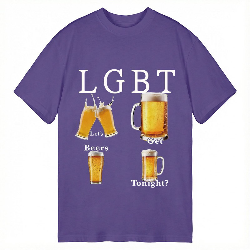 Tokyocanvas Lets Get Beers Classic T-Shirt
