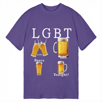 Tokyocanvas Lets Get Beers Classic T-Shirt
