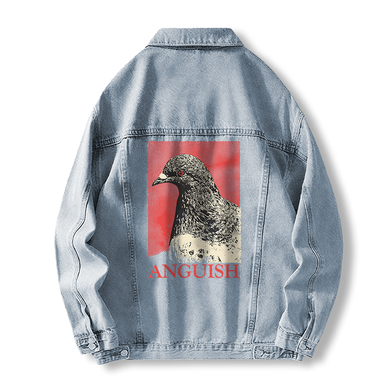 Tokyocanvas The Weight of Urban Anguish Jean Jackets