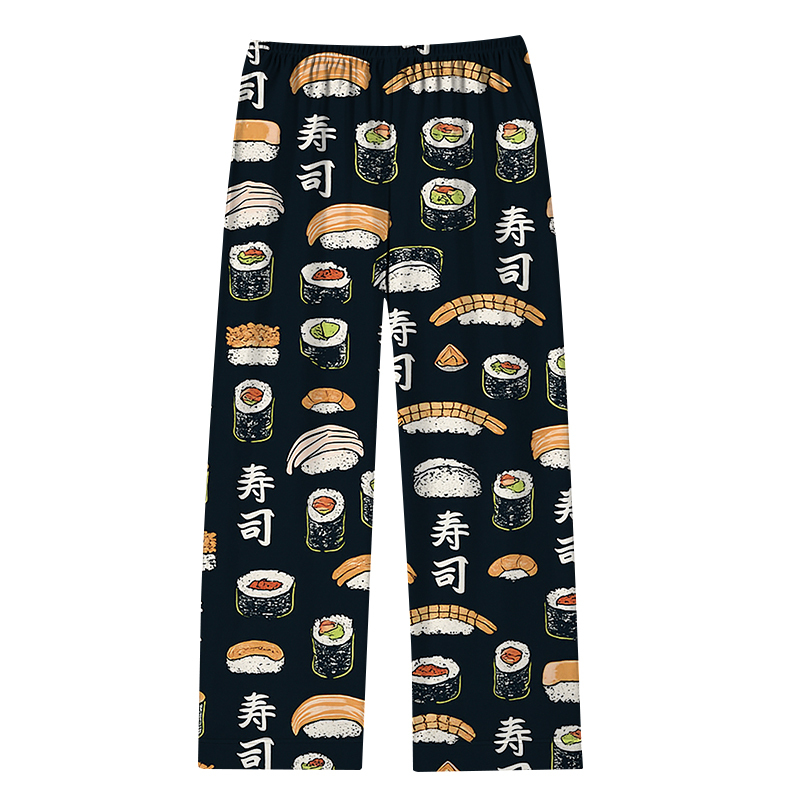 Tokyocanvas Japanese Sushi Aloha Pajama Set