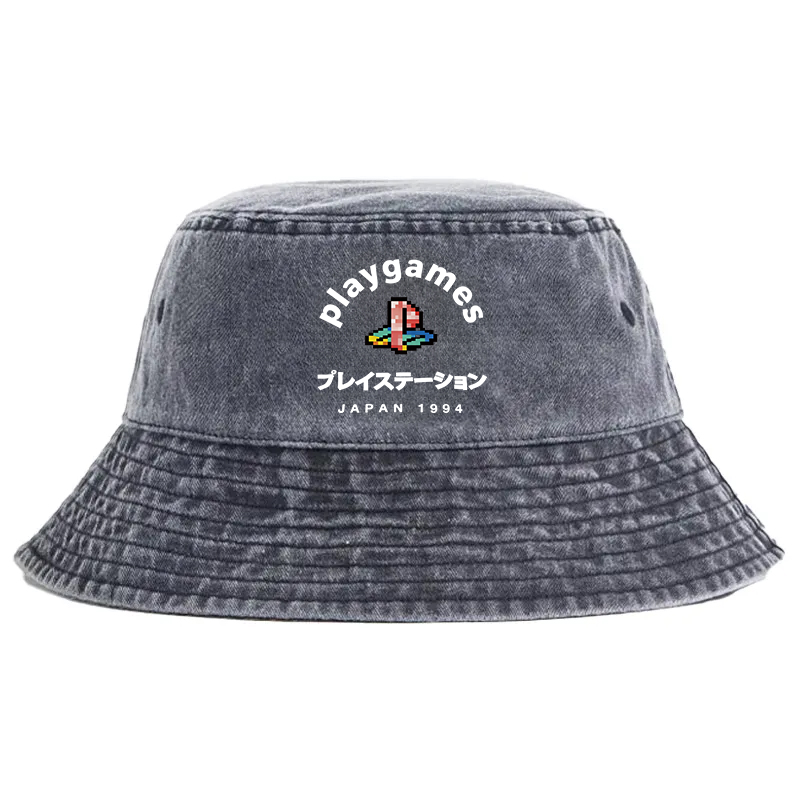 Tokyocanvas Play Games Japan Washed Bucket Hat
