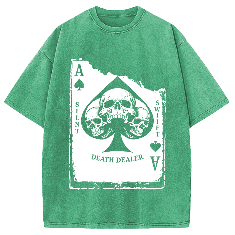 Tokyocanvas Death Dealer Washed T-Shirt