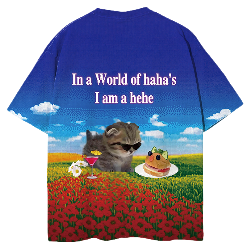 Tokyocanvas In A World Graphic Print T-shirt