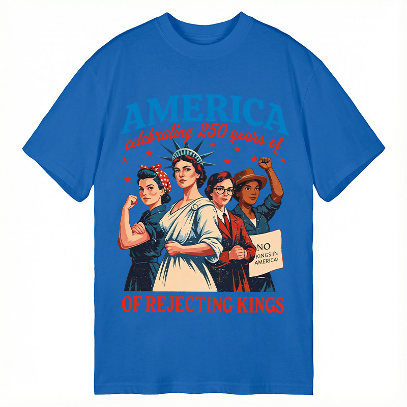 Tokyocanvas America Celebrating 250 Years Of Rejecting Kings Classic T-Shirt