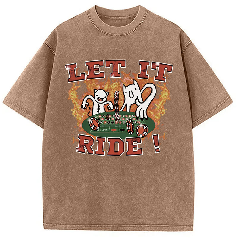 Tokyocanvas Let It Ride Washed T-Shirt