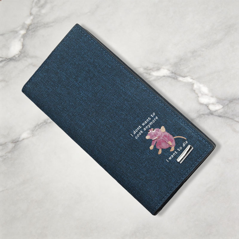 Tokyocanvas I Don't Want To Cook Anymore Canvas Wallet