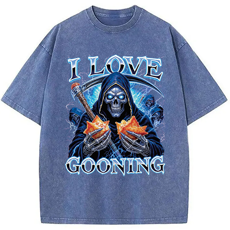 Tokyocanvas I Love Gooning Washed T-Shirt