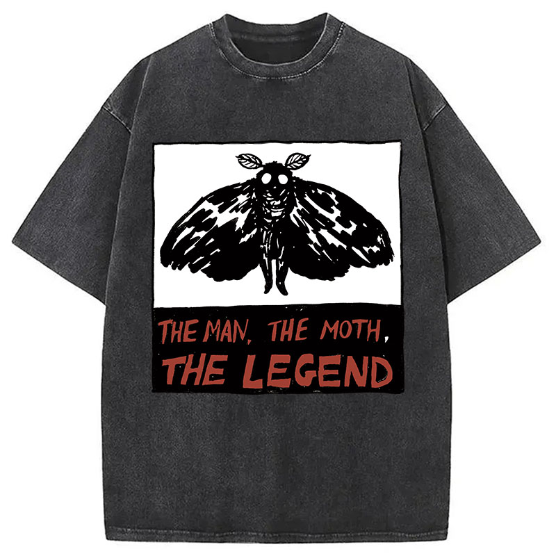 Tokyocanvas The Man The Moth The Legend Washed T-Shirt