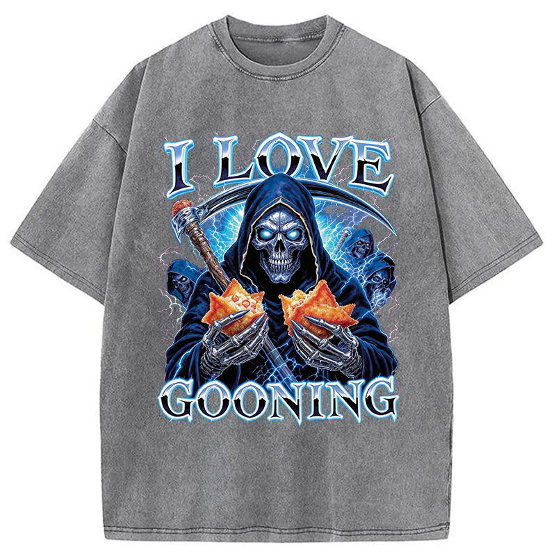 Tokyocanvas I Love Gooning Washed T-Shirt
