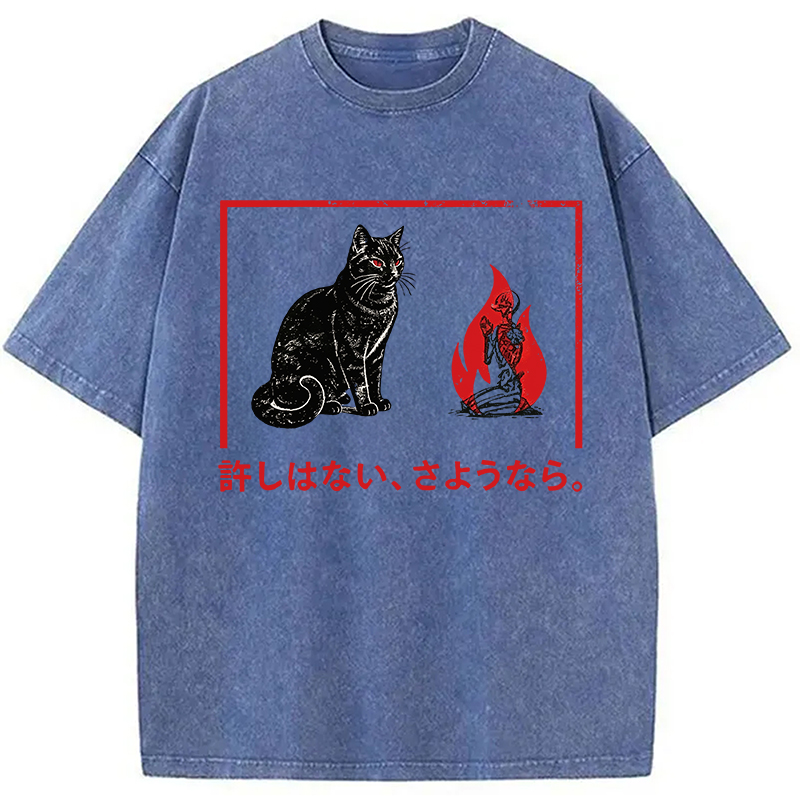 Tokyocanvas No Forgiveness Washed T-Shirt