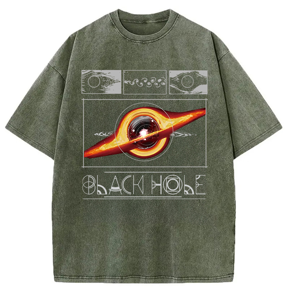 Tokyocanvas Universe Fade Washed T-Shirt