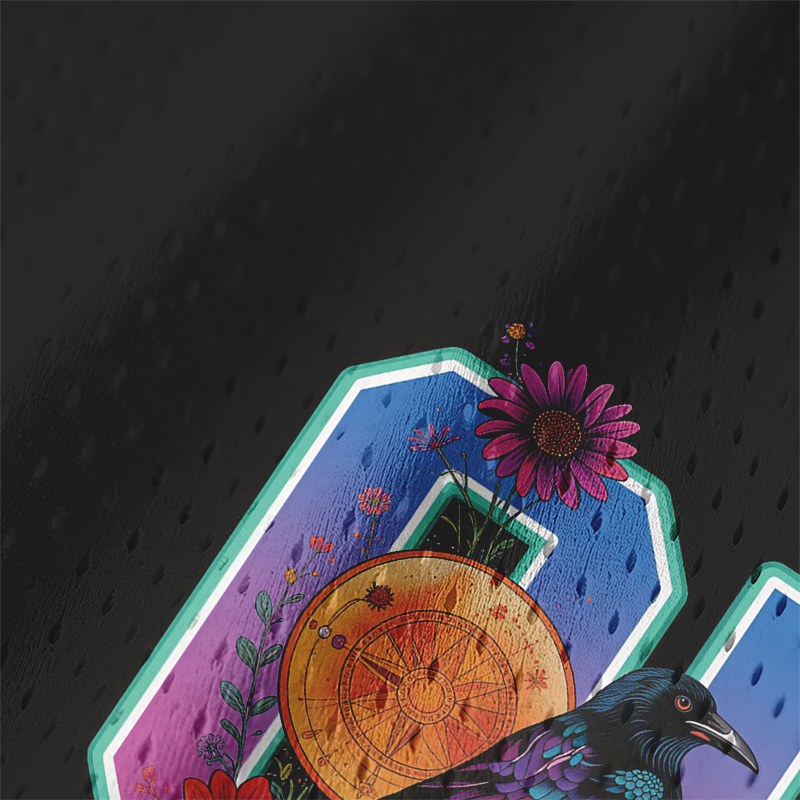 Tokyocanvas Mandala Crow Jersey Tank