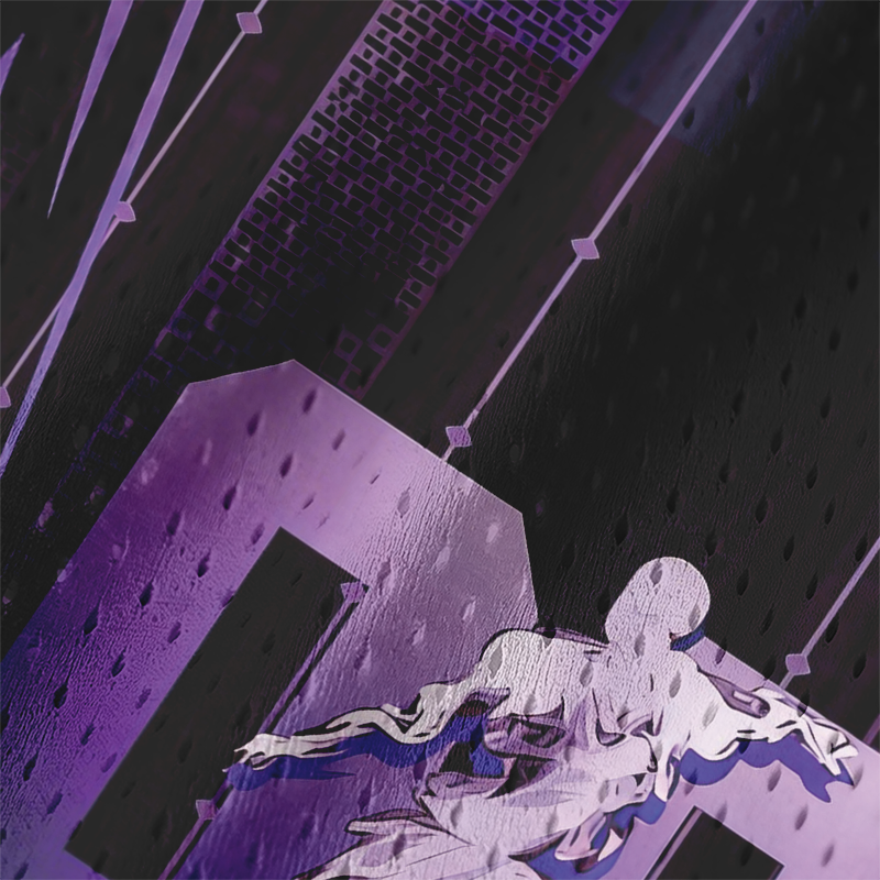 Tokyocanvas Glitch Matrix Dual Tone Frame Jersey Tank