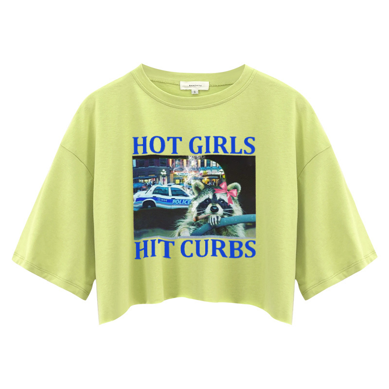 Tokyocanvas Hot Girls Hit Curbs Crop Top
