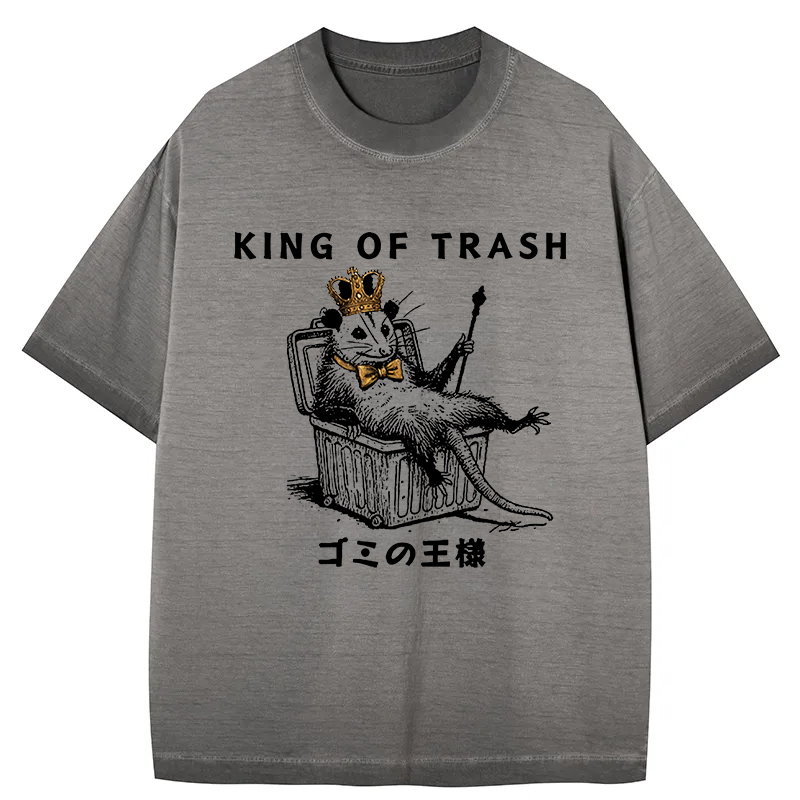 Tokyocanvas King Of Trash Gradient Washed T-Shirt