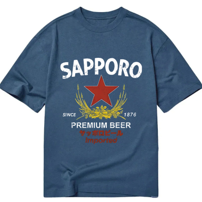 Tokyocanvas Sapporo Beer Essential Classic T-Shirt