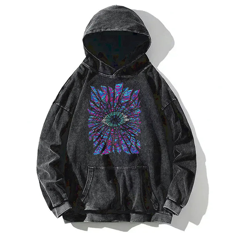 Tokyocanvas Beyond the Illusion Washed Hoodie